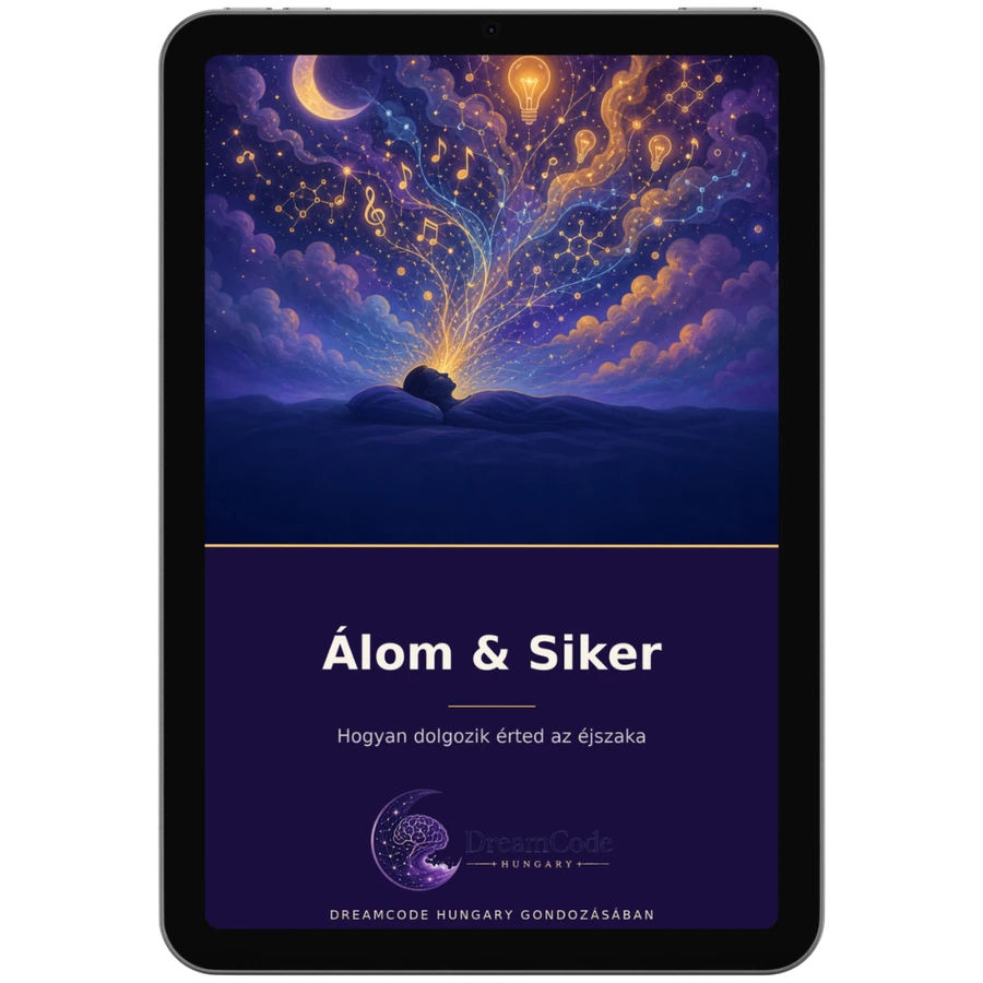 Álom & Siker – Hogyan dolgozik érted az éjszaka digitális termékkép táblagépen